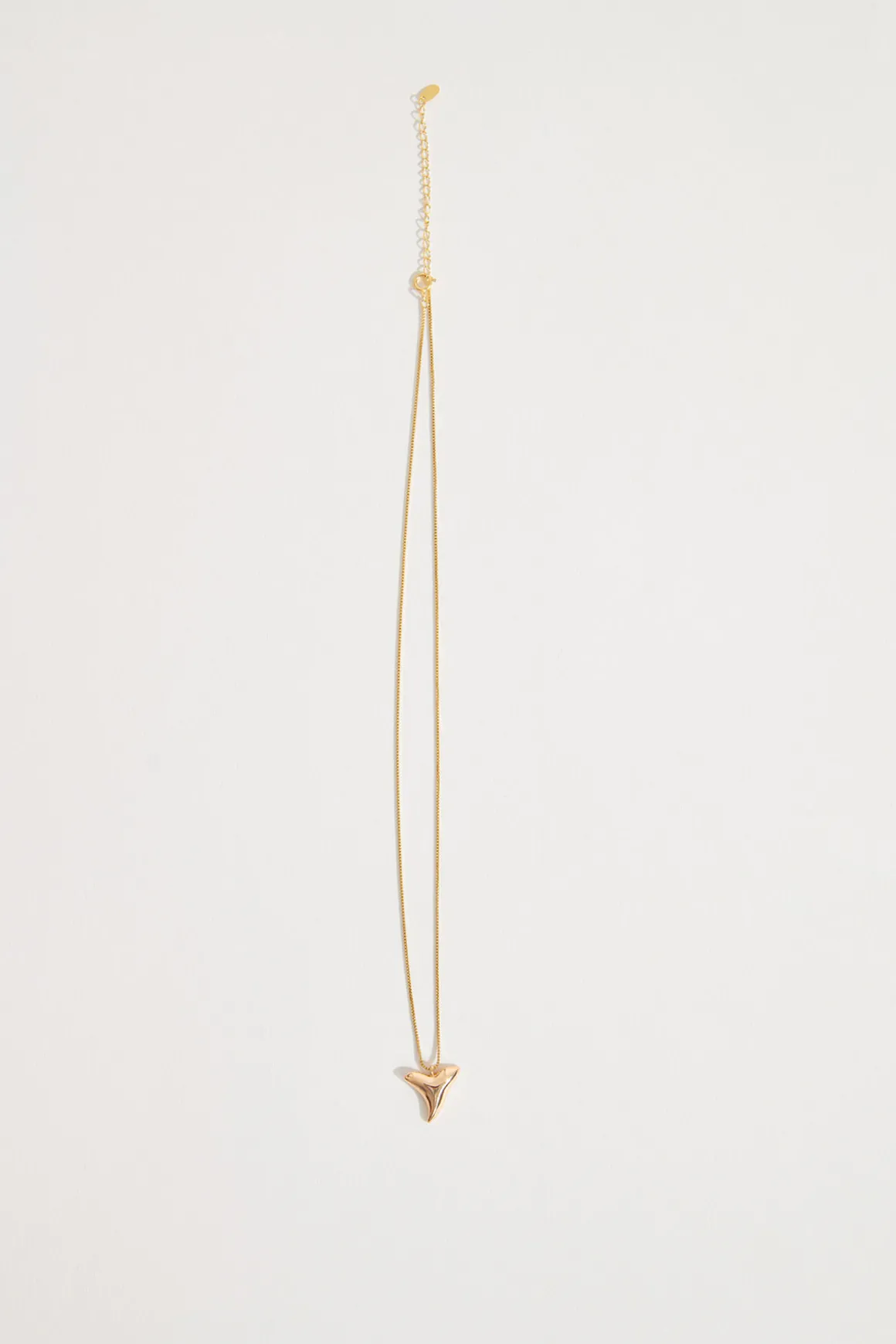 BIJOUX Or NECKLACE SHARKTOOTH
