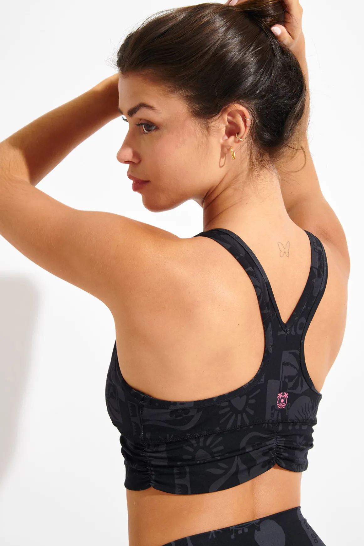 Brassière Noir FLOW WELLZEN