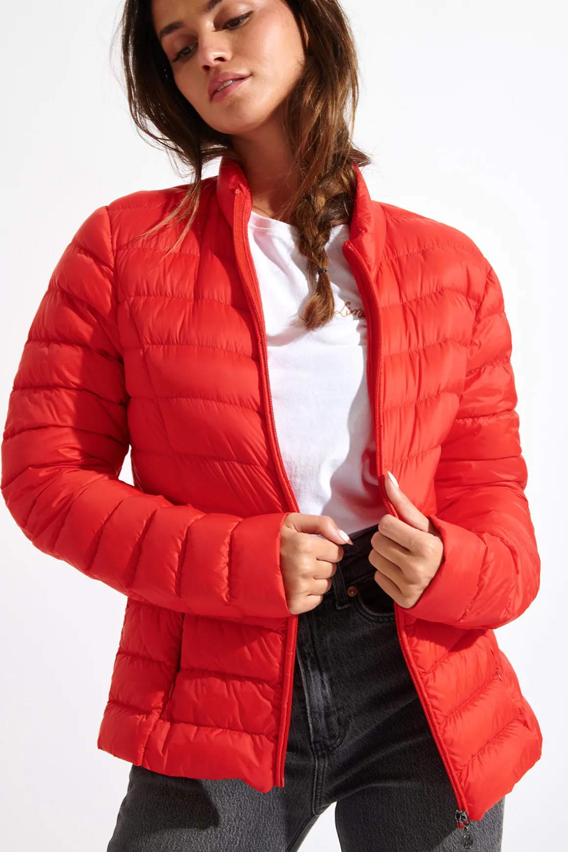 Doudoune Rouge CAMROSE DURHAM