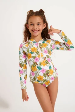 MAILLOT 1 PIECE Blanc M SPLASHY TORTUGA