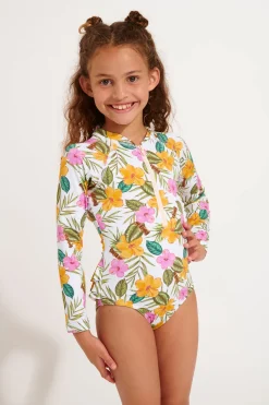 MAILLOT 1 PIECE Blanc M SPLASHY TORTUGA
