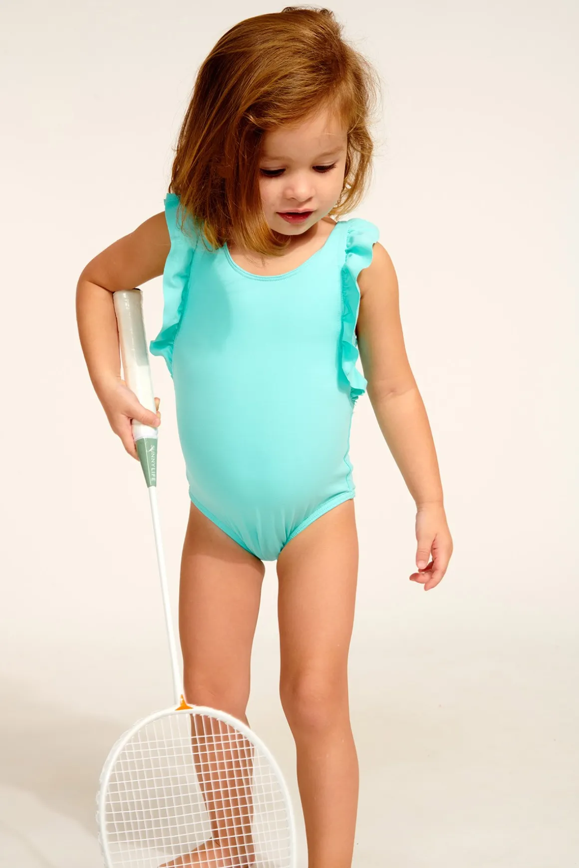 MAILLOT 1 PIECE Bleu B TUNES COLORSUN