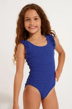 MAILLOT 1 PIECE Bleu M TUNES GROOVE