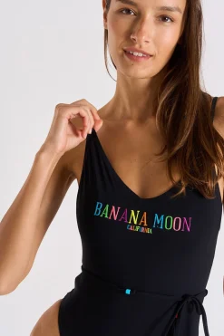 MAILLOT 1 PIECE Noir NEWTON COLORMOON