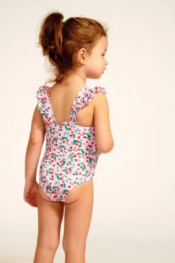 MAILLOT 1 PIECE Rose B TUNES LIBERRIES