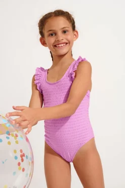 MAILLOT 1 PIECE Violet M TUNES GROOVE