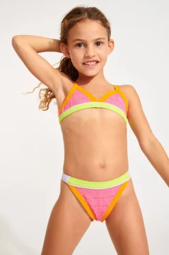 MAILLOT 2 PIECES Rose M JERRY HABANCOLOR