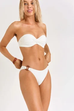Maillot de bain 2 pièces ecru SAKATA & VAIVA SANTAFE