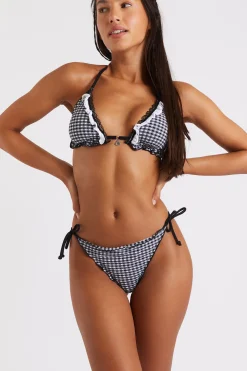 Maillot de bain 2 pièces noir Forto & Luma Babydoll