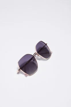 Mordoré Lunettes de soleil papillonnantes beiges - BM190P03