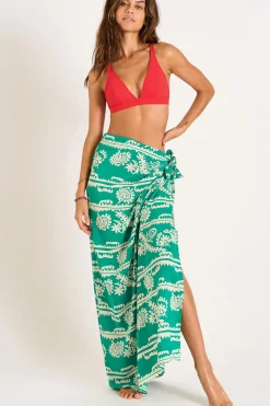 PAREO Vert PACO SARONG