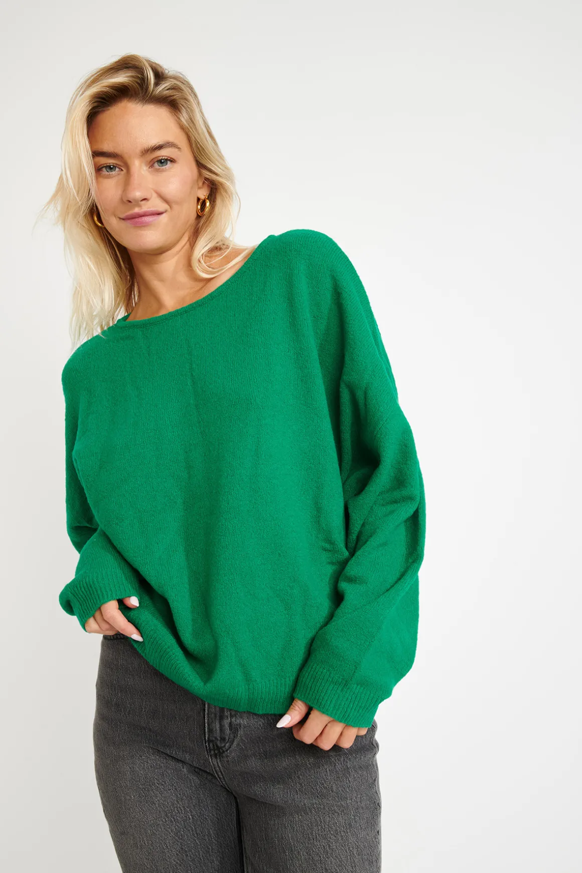 Pull Vert FLOWN FREELANCE