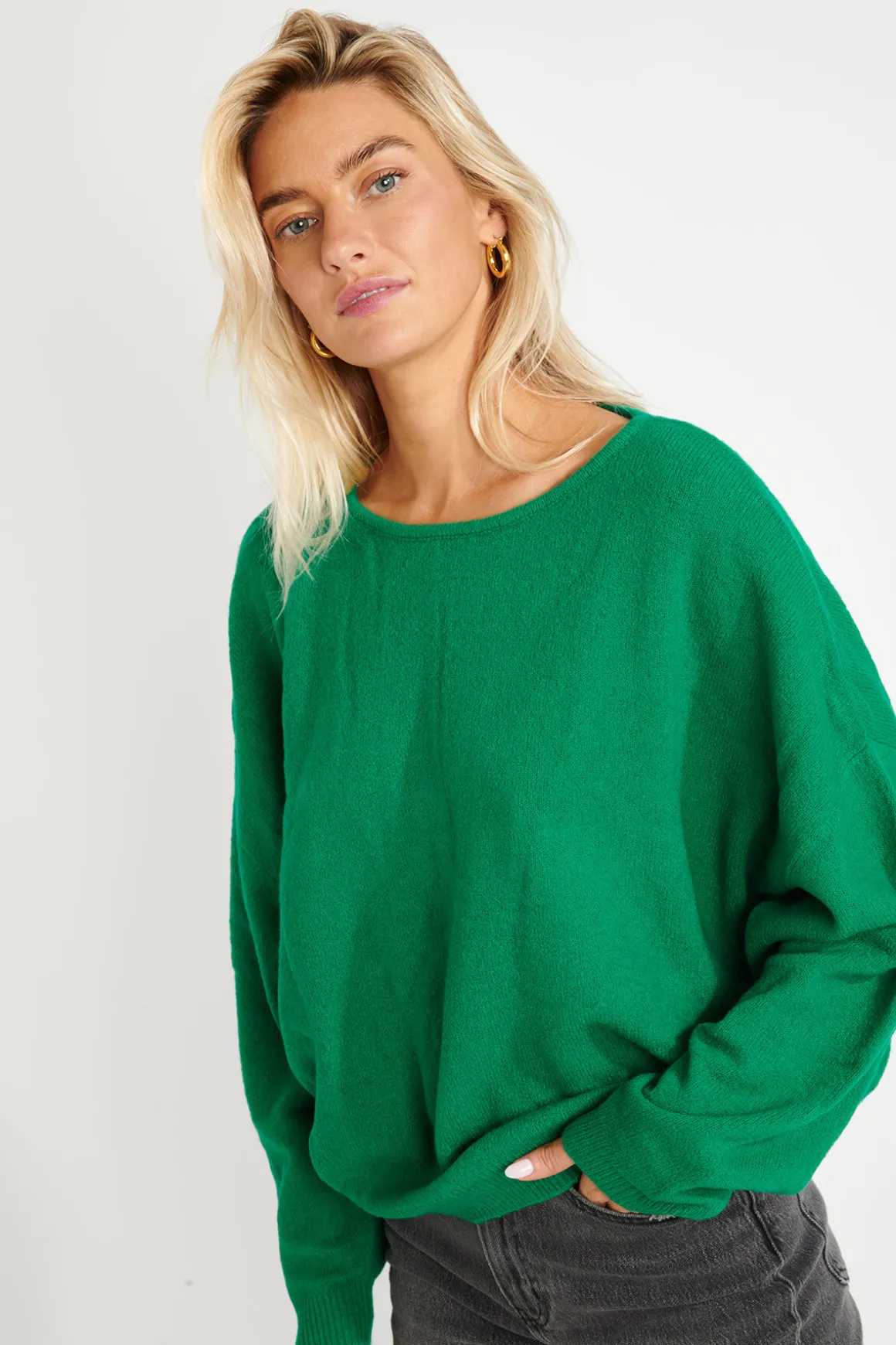 Pull Vert FLOWN FREELANCE