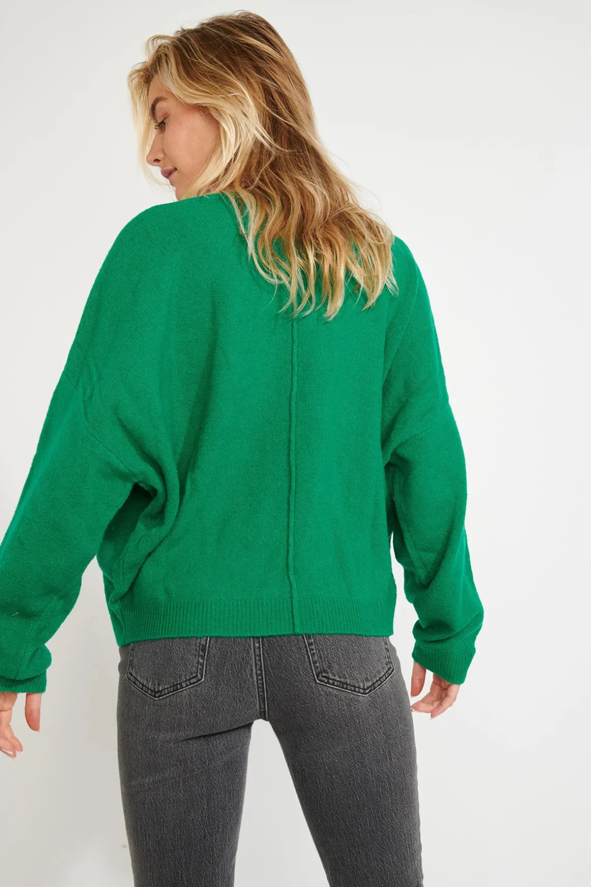 Pull Vert FLOWN FREELANCE