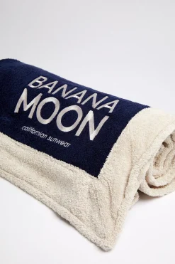 SERVIETTE PLAGE Marine LANZA TOWELY