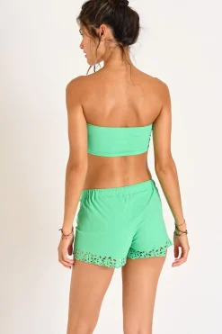 SHORT BEACHWEAR Vert MEOW HUAWEI