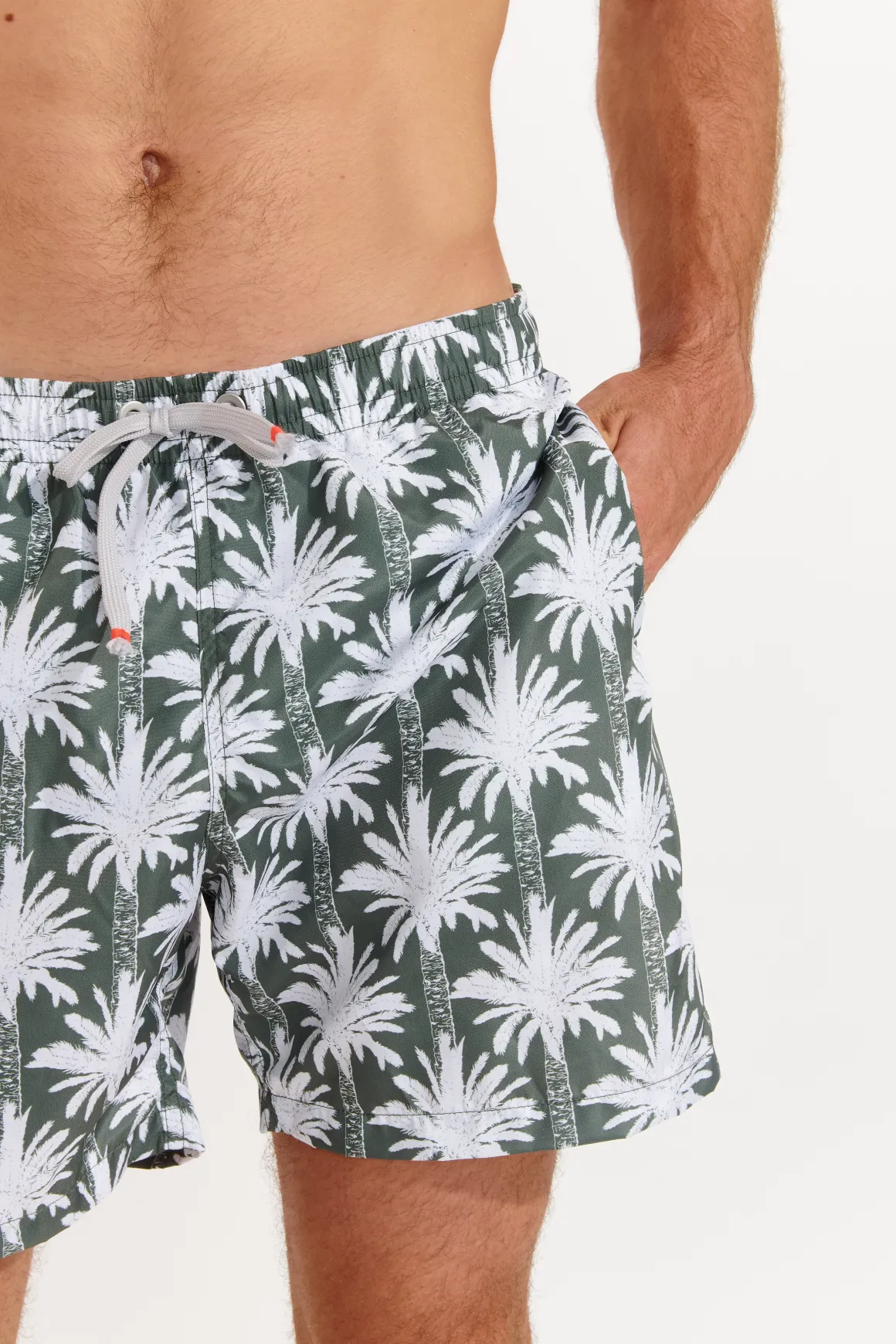 SHORT DE BAIN HOMME Kaki MANLY SUNNYBAY